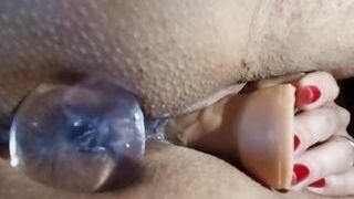 Intense and real desires of a married woman cumming and having real orgasms masturbating