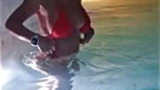 AMAZEMILF GETTING NAUGHTY IN PUBLIC THERMAL BATH FLASHING HER PRIVATE PARTS.RISKY EXHIBITIONISM