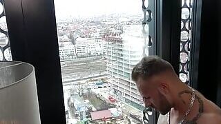 German Guy pickup and seduce Curvy Mature Mom to Cheating Fuck in Hotel