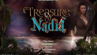 Treasure of Nadia (Emily and Kaley Nude) Cum