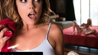 MOMMYSGIRL Big-Boobed Spycam Alexis Fawx Makes Daughter Dillion Harper Bust And Guzzles All