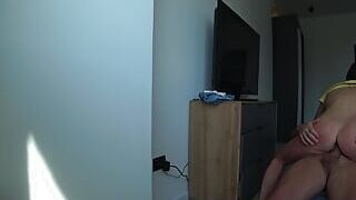 Cheating. My Wife Fucks My Friend On My Bed When I'm Not At Home. Real homemade amateur video