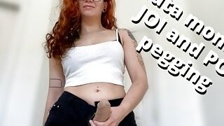 futa mommy cock worship JOI and POV pegging - full video on Veggiebabyy Manyvids