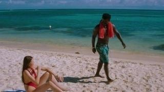 BLACKED His wifey cuckolds him on her Multiracial Caribbean vaca