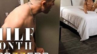 Brazzers - Shay Glances & Her Son Can't Fight Back Allurement When They Are Alone In A Hotel Bedroom