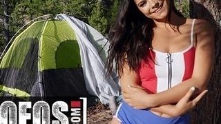 MOFOS - Inexperienced Violet Starr gets penetrates while camping