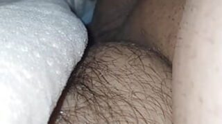 Stepson dick will grow big after stepmom touch and handjob