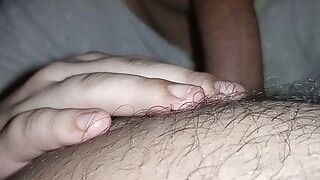 Indian blowjob and cum shot in mouth. Husband wife sex