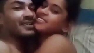 Desi college lover gf bf fucking and romance