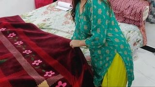 Indian Maid,s Anal Fantasy Comes True With Hindi Audio