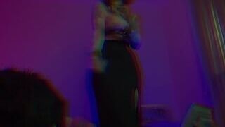 Psychedelic tribal dance of Mistress Amanita