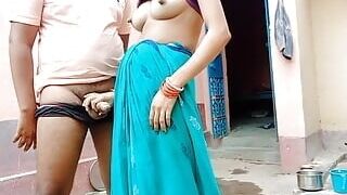 First time Indian bhabhi outdoor sex Hindi