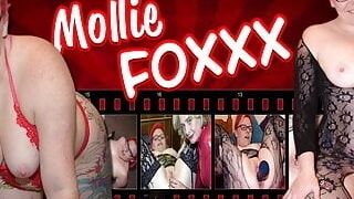 2 busty MILFs Mollie Foxxx and Busty Kim Bukkake Party