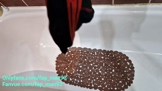 Bathroom scene - I pissing on my Star Wars underwear 4K 2160p 60fps