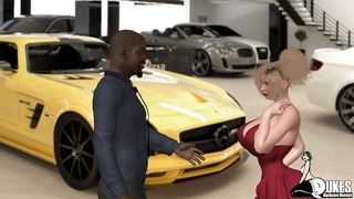 BBC fucks tight white pussy in exchange for money