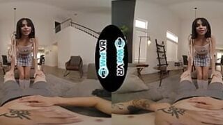 WETVR Helpful Nanny Fucks Big Dick In Her First VR Porn