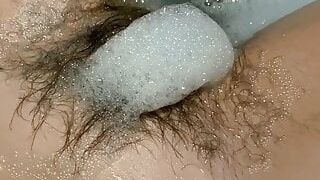 Hairy pussy underwater hairy fetish video