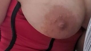 Busty czech bbw milf dildoing her pussy and blowjob