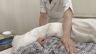 HOT NURSE GETS FUCKED AFTER LICKING A HARD COCK