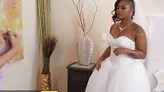 Rita Daniels Swallows The Waiter's Big Cock & When Bride Avery Jane Catches Them She Wants To Join - Brazzers