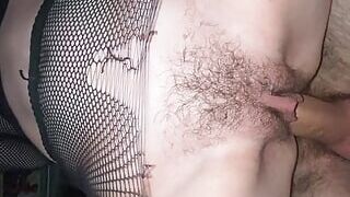 Hardcore Fucking In Fishnet Underview and Anal