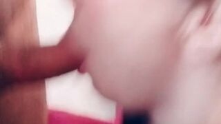 'Lovely Girl Deep Blowjob and Play Pussy in Lingerie - POV'