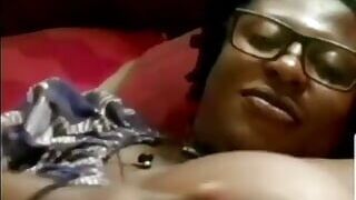 Video Call with an sexy African women