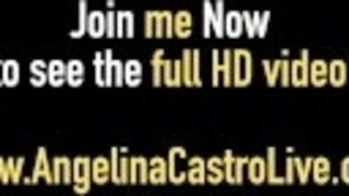 "Angelina Castro & 4 Curvy BBW's Masturbate Their Pussies!"