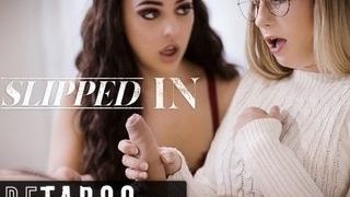 UNSPOILED TABOO best friends Trick Brutish stepbrother into Banging sis