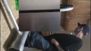 Pocahotass Gets Bent Over Kitchen Oven With Huge Tits And High Heels, White Dude so excite!!!!!!!!!!