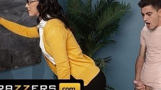 Brazzers - Ginormous wood college girl rump pulverizes Jennifer Milky