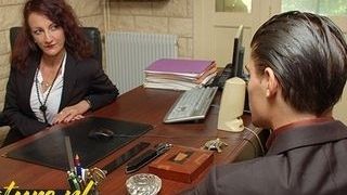Mature Assistant Gets Ass-Fuck Ravaged In Her Office By Her Chief
