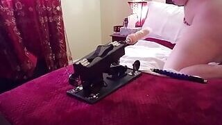 Granny Tries Out Her New Fucking Machine