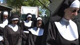 The Nun's oral job