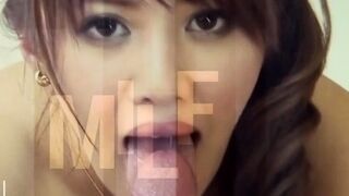 Japanese MILF Dominates Uncensored Porn Video