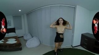 'VRLatina - Super Cute Latina Porn Debut - VR Experience'