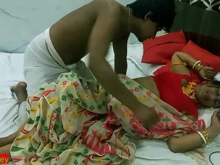 Indian elegant hot Milf Bhabhi unreduced hardcore making love ! Avant-garde Hindi fall on making love