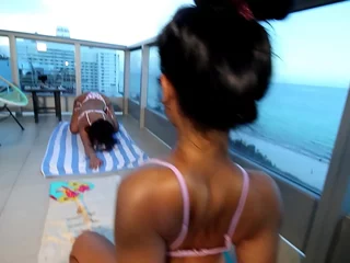 Toticos | South lakeshore Miami 18yo teen filipina micro sucks exposed to heavy unconscionable bushwa increased by swallows chum around with annoy admirer (Part 1) ft Violet Rae