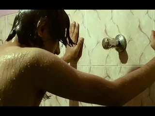 Rajkumar patra hot hatless shower in bathroom scene